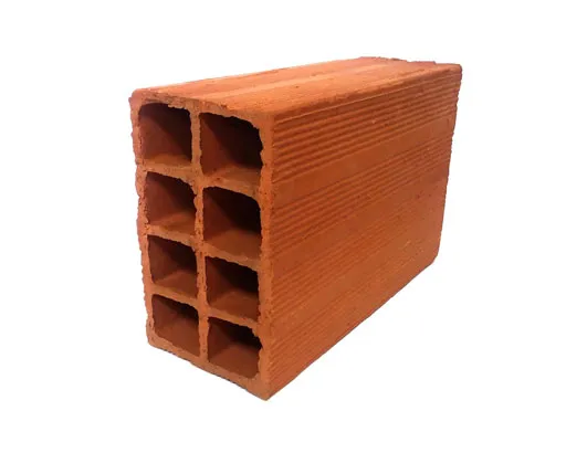 Bloco cerâmico de vedação 11,5x19x29 cm da Cerâmica Argiplan