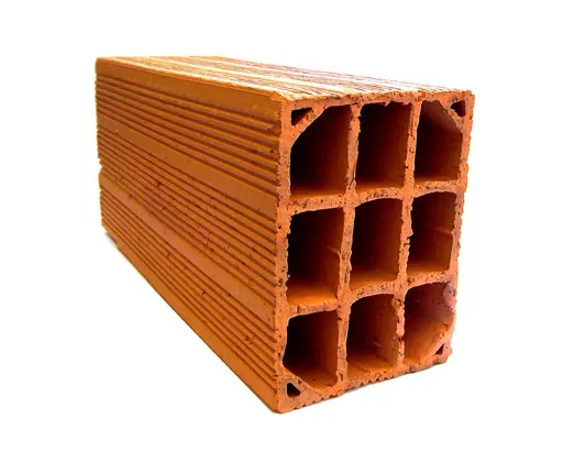 Bloco cerâmico de vedação 14x19x39 cm da Cerâmica Argiplan