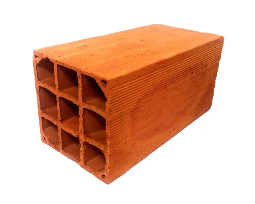 Bloco cerâmico de vedação 19x19x39 cm da Cerâmica Argiplan