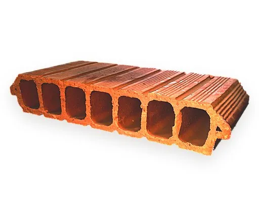 Lajota cerâmica H08 20x40 cm para laje com viga protendida da Cerâmica Argiplan